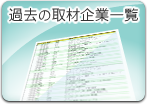 過去の取材企業一覧