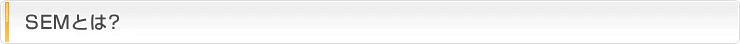 SEMとは?